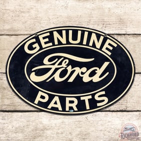 Genuine Ford Parts Double Sided Tin Sign