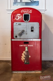 Coca-Cola Vendorlator Model #27 Vending Machine w/ Stand