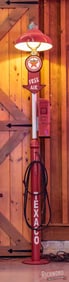 Texaco Custom Made Island Light With Air