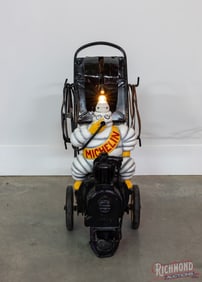 Amazing Michelin Man Floor Compressor