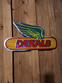 Dekalb Feeds Single Sided Tin Sign