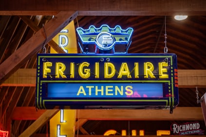 Excellent Frigidaire Double Sided Porcelain Neon Sign