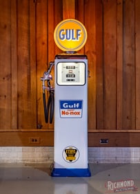 Gulf Erie 158 Restored Gas Pump