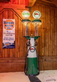 Buffalo Clear Vision 700 Series Restored Twin Visible Gas Pump