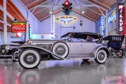 1929 Duesenberg Model J Dual Cowl Phaeton