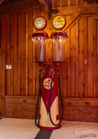 Gilmore Clear Vision 700 Series Restored Twin Visible Gas Pump