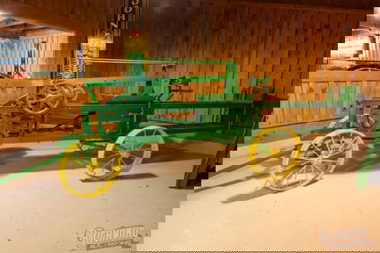1934 John Deere #14 Light Power Press Hay Baler