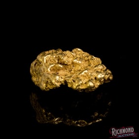 52.2 gram Alluvial Kalgoorlie Gold Nugget w/ Great Natural Luster (1.6oz)