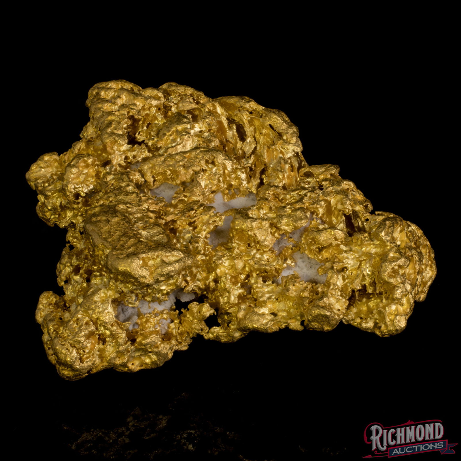16.35 gram Unique Alluvial Gold Nugget w/ Great Shine (1 of 11)