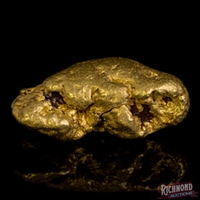 27.45 gram Smooth & Well Rounded Alluvial Gold Nugget