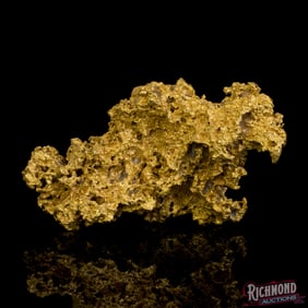 258 gram Large & Unique High Purity Natural Gold Nugget (8.2 oz)