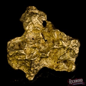 16 gram Alluvial Gold Nugget w/ Excellent Natural Shine