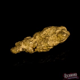 5.07 gram Alluvial Water Worn Gold Nugget w/ Great Character