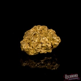 21.9 gram Alluvial Kalgoorlie Gold Nugget w/ Unique Porous-Like Features and Great Shine