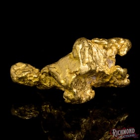 28 gram Uniquely Shaped Alluvial Gold Nugget