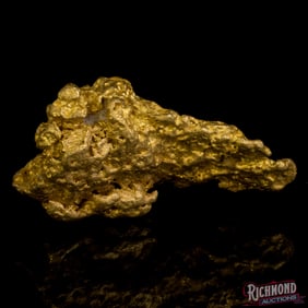 7.53 gram Alluvial Gold Nugget w/ Excellent Brightness