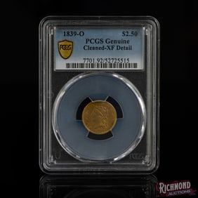 1839-O $2.50 Classic Head Gold Quarter Eagle Coin