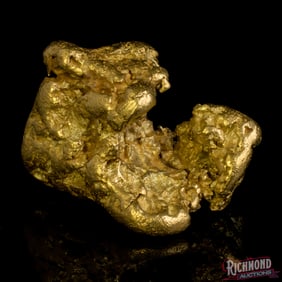 16.8 gram Alluvial Gold Nugget w/ Great Shine and Luster