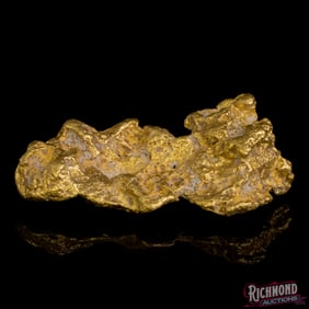 Well Travelled 13.7 gram Alluvial Gold Nugget