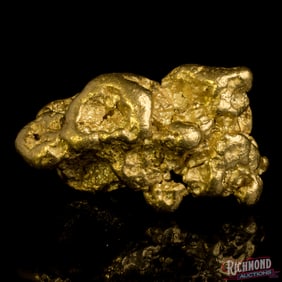 13.59 gram Alluvial Gold Nugget w/ Excellent Brilliance