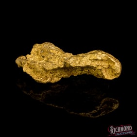 112.95 gram Very Large Solid Alluvial Nugget