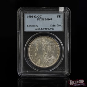 1900-O/CC Morgan Silver Dollar
