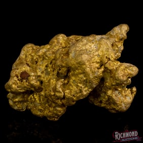 57.11 gram Alluvial Pilbara Solid Gold Nugget (1.8 oz)