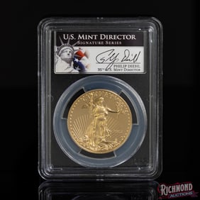 2013-W 1 oz American Gold Eagle Coin, PCGS PR-69 DCAM, 28392037