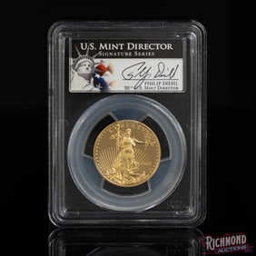 2013-W 1/2 oz American Gold Eagle Coin, PCGS PR-69 DCAM, 28356408