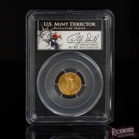 2013-W 1/10 oz American Gold Eagle Coin, PCGS PR-69 DCAM, 28003279