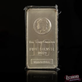 10 oz Morgan Dollar 0.999 Silver Bar