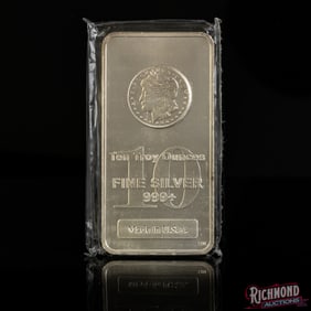 10 oz Morgan Dollar 0.999 Silver Bar