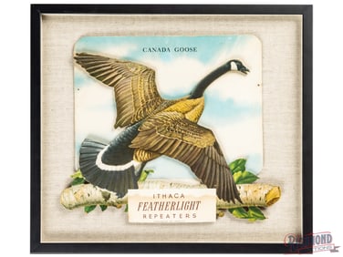Ithaca Featherlight Repeaters Die Cut 3D Advertising Display Sign Canada Goose
