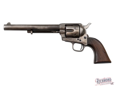 Antique Ainsworth Inspected Colt SAA 1873 Cavalry Revolver 45 Long Colt Caliber Listed in Kopec Book