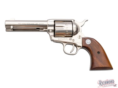 1967 Colt SAA 2nd Generation .357 Magnum Single Action Revolver in Nickel