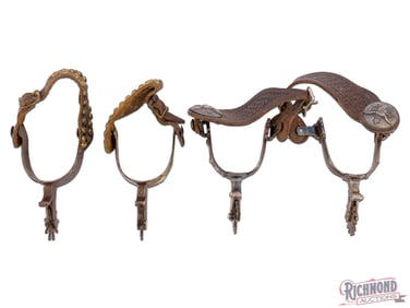 Two Pair of High Quality Western Spurs