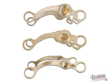 Group of 3 Horse Themed Ricardo Horse Bits