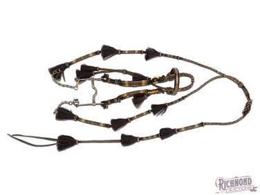 Rare Deer Lodge Montana Penitentiary Made Horsehair Bridle