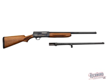 1936 Remington Model 11 The Sportsman 20 GA Semi-Automatic Shotgun w/ Additional Barrel