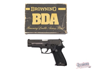 German Browning Sig Sauer BDA .45 ACP Semi-Auto Pistol in Original Box