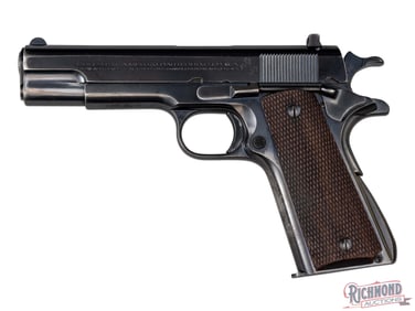 Pre-War 1st Year Colt Commercial Ace Semi-Automatic Pistol in 22 Long Rifle Caliber