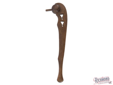 Native American Great Lakes Ball Club Possibly 18th Century