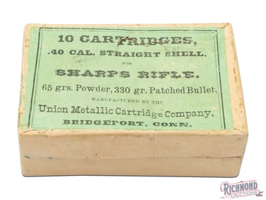 Sealed 10 Round Box of Winchester 40-65 Sharps