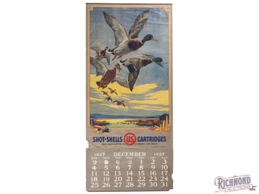 1927 US United States Cartridge Company Advertising Calendar
