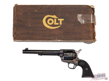 1971 Colt SAA 2nd Generation .45 LC Single Action Revolver 7-1/2" with Factory Box