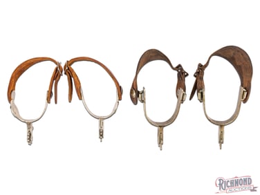 2 Pair of Ricardo Western Cowboy Spurs