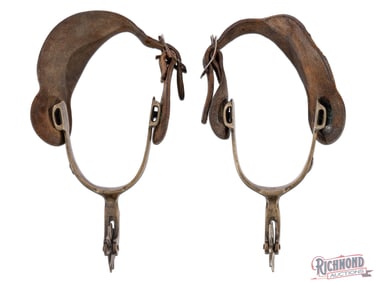 August Buermann Bronze Cowboy Spurs