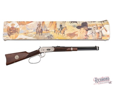 Winchester 94 John Wayne Commemorative 32-40 WIN Large Loop Lever Action Rifle in Original Box