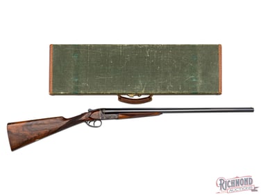Rare Webley and Scott Model 720 SxS Shotgun in 20 Gauge Imported by Harrington and Richardson