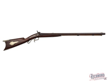 New York Side By Side Percussion Muzzleloader Cape Gun Made by R.R. Moore